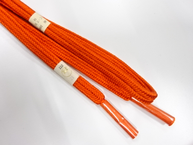  未使用品　正絹　手組帯締め